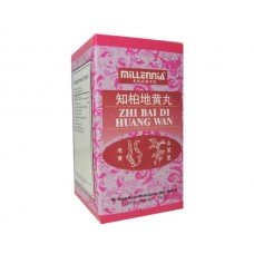 Eight Flavor Rehmanni Extract  (Zhi Bai Di Huang Wan) "Millennia"brand 200 pills